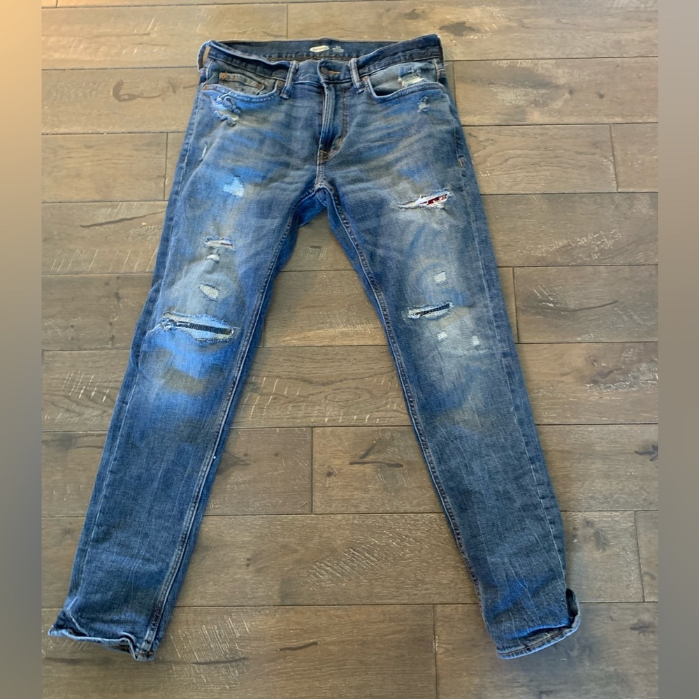 Old Navy slim flex built in tough